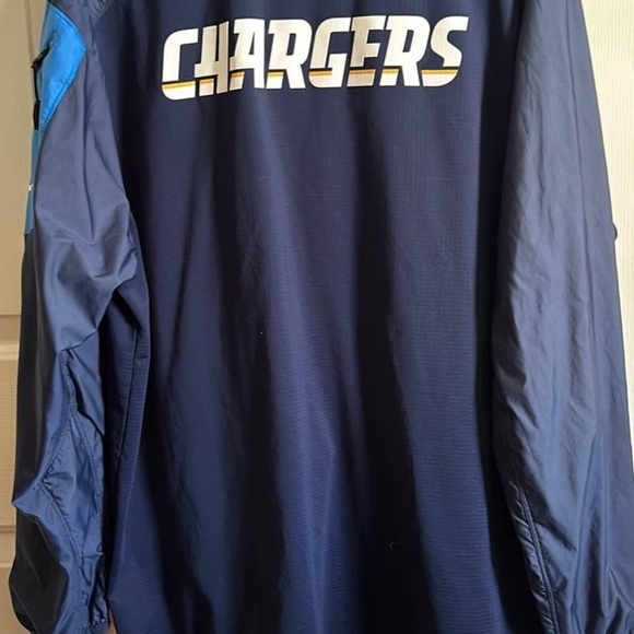 Men's NFL Onfield Quarter Zip Los Angeles Chargers - Picture 6 of 7